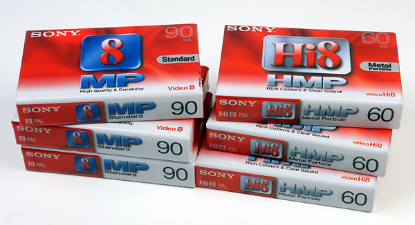 Cassette 8mm e HI8 - 