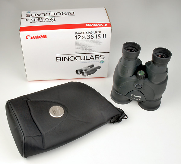 Binocolo CANON 12x36 IS II  usato