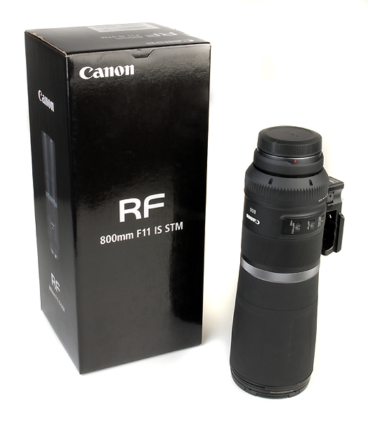 CANON RF 800mm f.11 IS-STM usato-come nuovo 