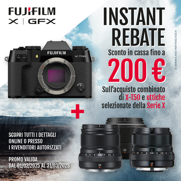 FUJI INSTAX REBATE - Febbraio-Marzo 2025