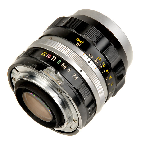 NIKKOR 105mm f.2.5 -1962- seconda versione