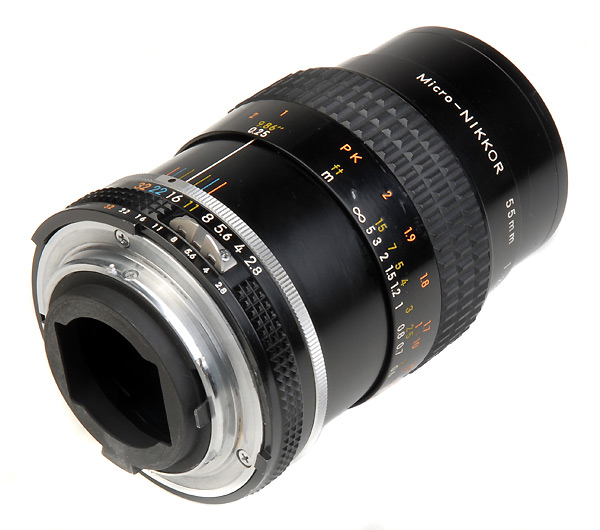 NIKKOR MICRO 55mm f.2.8 AI-S  (in vendita)