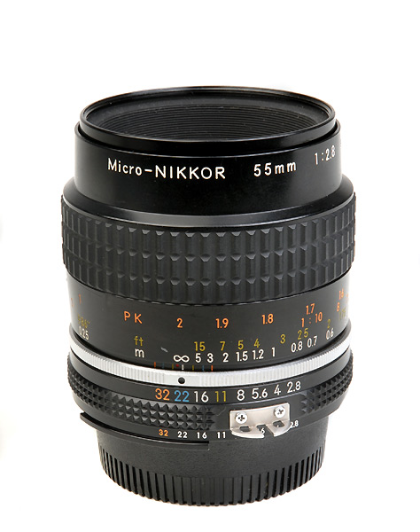 NIKKOR MICRO 55mm f.2.8 AI-S  (in vendita)