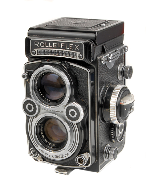 ROLLEIFLEX  F.3.5 Planar 75mm  f.3.5  (1958-1976) 