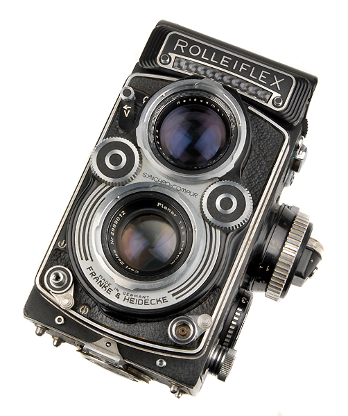 ROLLEIFLEX  F.3.5 Planar 75mm  f.3.5  (1958-1976) 