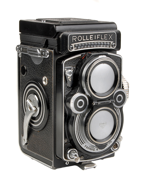 ROLLEIFLEX  F.3.5 Planar 75mm  f.3.5  (1958-1976) 