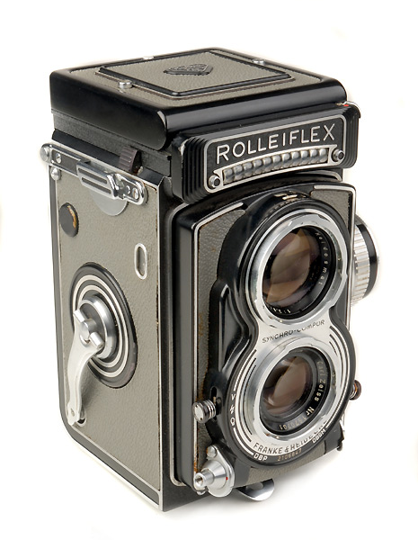 ROLLEIFLEX T.3.5 - Grigia - 1958-1961  (in vendita)